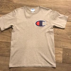Champion log  embroidered  tee